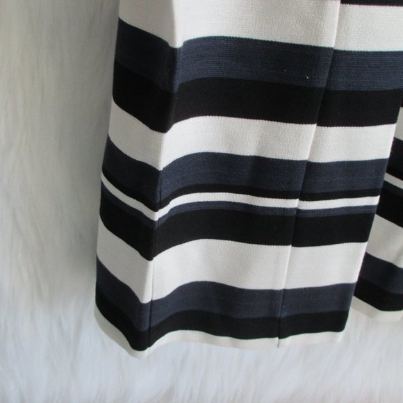 French Connection Bloomingdales Size 12 Sleeveless Spaghetti Strap Dress Striped - Picture 6 of 12